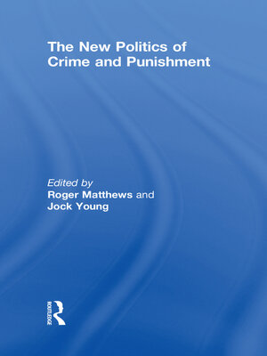 cover image of The New Politics of Crime and Punishment